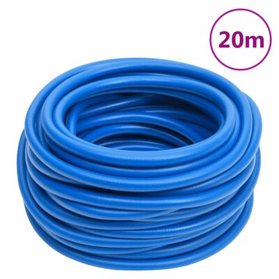 vidaXL Hava Hortumu 0,6" Mavi 20 Metre PVC