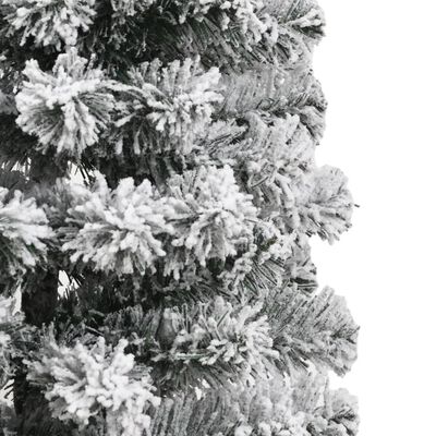 vidaXL Karlı Yapay Yılbaşı Çam Ağacı 120 cm Menteşeli