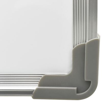 vidaXL Manyetik Silinebilir Yazı Tahtası Beyaz 50x35 cm Çelik