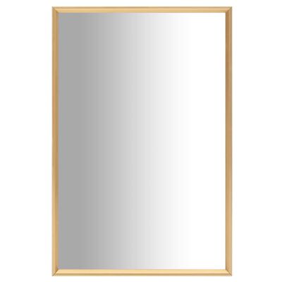 vidaXL Ayna Altın Rengi 60x40 cm