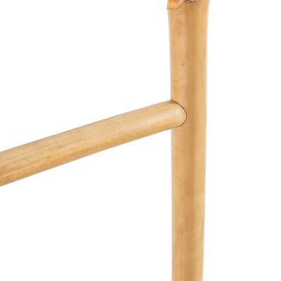 vidaXL 5 Basamaklı Havlu Merdiveni 150 cm Bambu