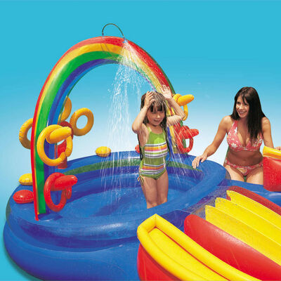 Intex Şişme Havuz "Rainbow Ring Play Center" 297x193 x135 cm 57453NP