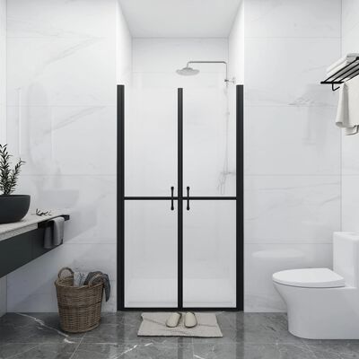 vidaXL Duş Kapısı Buzlu (68-71)x190 cm Temperli Cam