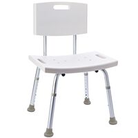 RIDDER Banyo Sandalyesi Beyaz 100 kg A00602101