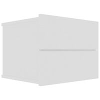 vidaXL Komodin Beyaz 40x30x30 cm Sunta