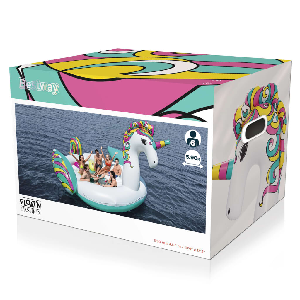 Bestway Tek Boynuzlu At "Giant Unicorn Island" Deniz Yatağı