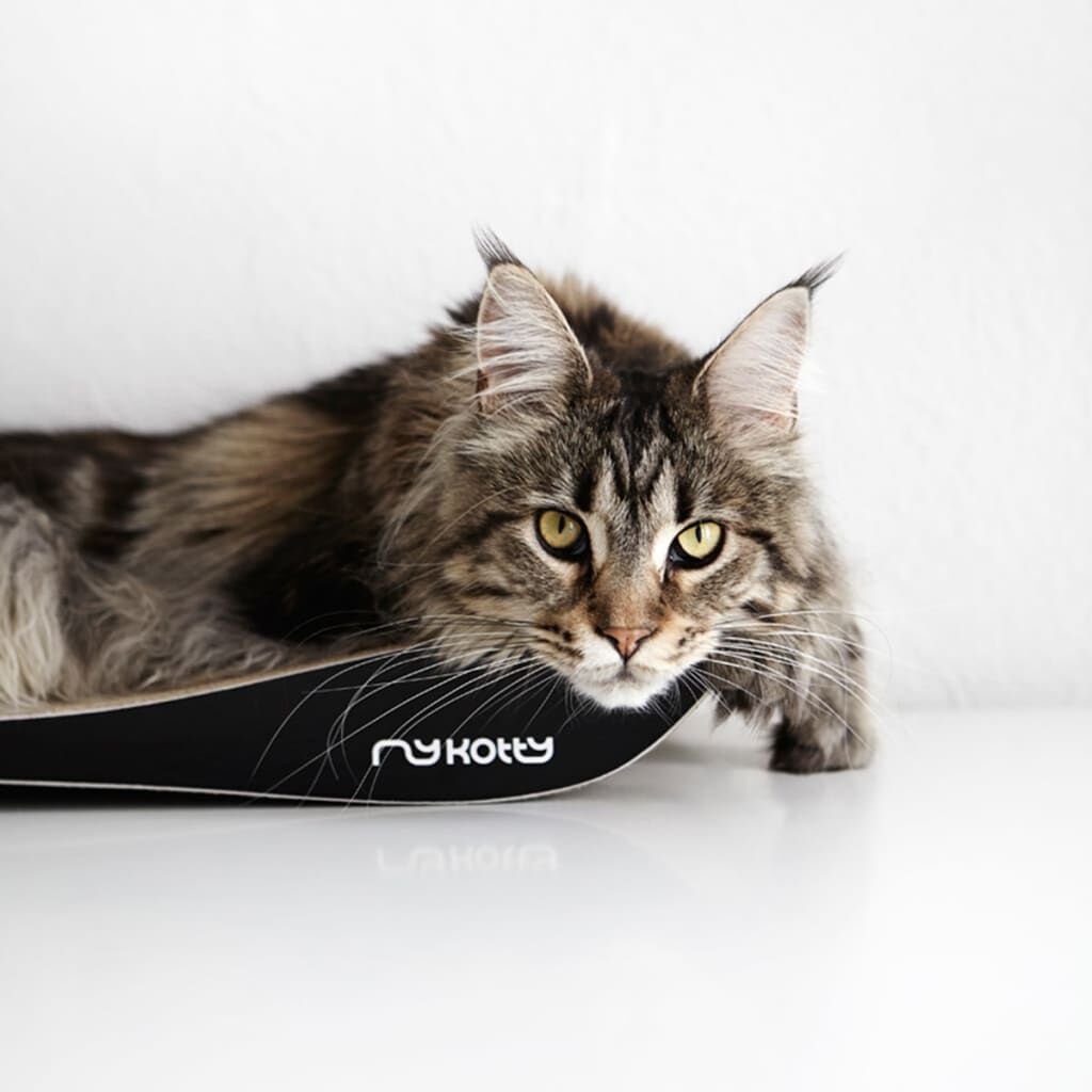 414578 MyKotty Cat Scratcher TOBI 59x25x6,9 cm Black 3089