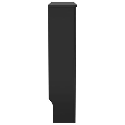 vidaXL Kalorifer Peteği Kaplama Siyah 78 cm