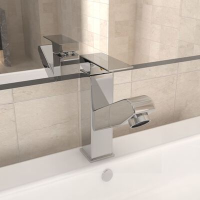 vidaXL Uzatılabilir Banyo Lavabo Musluğu 157x172 mm Krom Kaplama