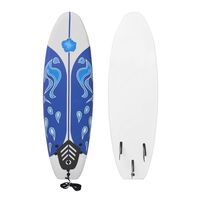 vidaXL Sörf Tahtası Mavi 170 cm