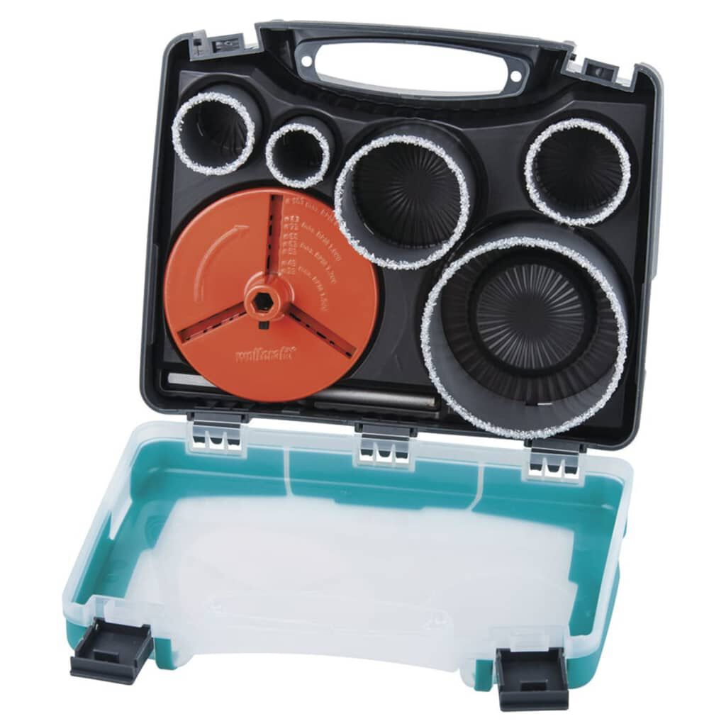 Wolfcraft 7 Parça Delme Panç Seti 33/53/68/73/83 mm 3464000