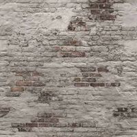 DUTCH WALLCOVERINGS Duvar Kağıdı "Old Brick Wall" Gri