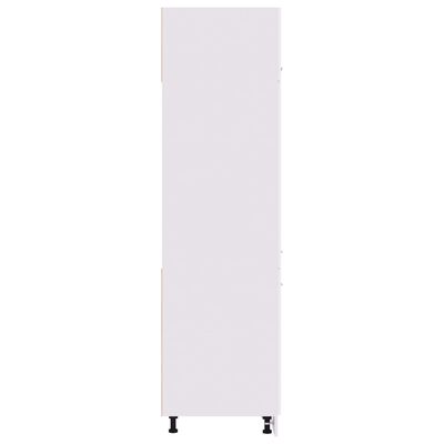 vidaXL Buzdolabı Kabini Beyaz 60x57x207 cm Sunta