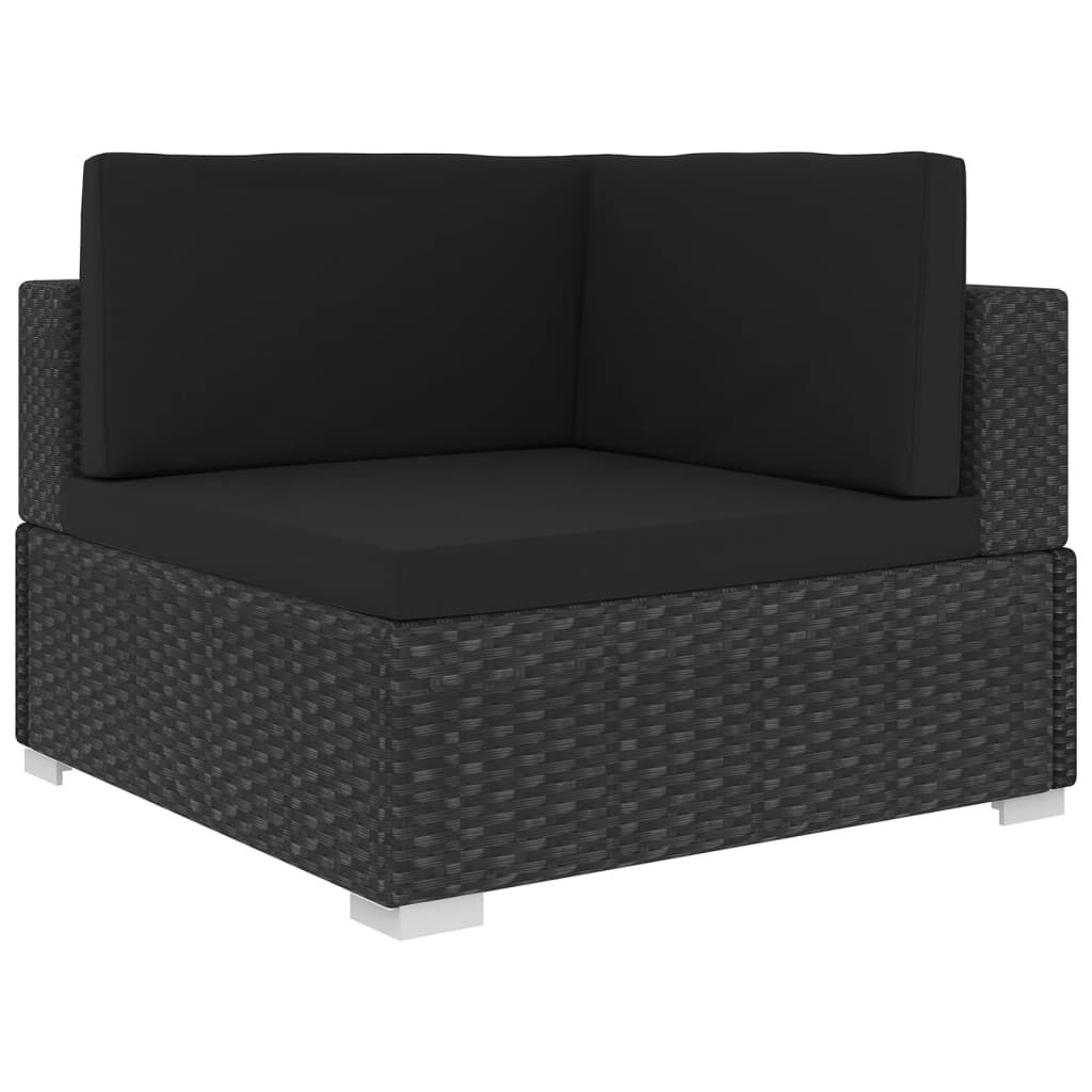 vidaXL 8 Parça Minderli Bahçe Oturma Grubu (Yalnızca UK/NO/IE/FI)