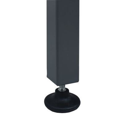 vidaXL Çalışma Tezgahı Siyah 120x60x85 cm Çelik