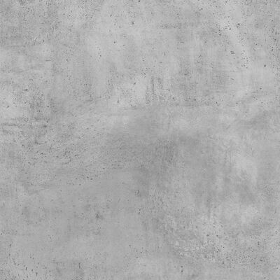 vidaXL Plak Dolabı Beton Grisi 84,5x38x89 cm Kompozit Ahşap