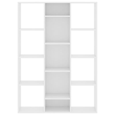 vidaXL Paravan/Kitaplık Beyaz 100x24x140 cm Sunta