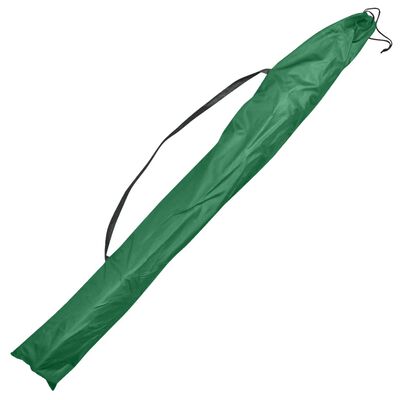 vidaXL Balıkçı Şemsiyesi Yeşil 240x210 cm