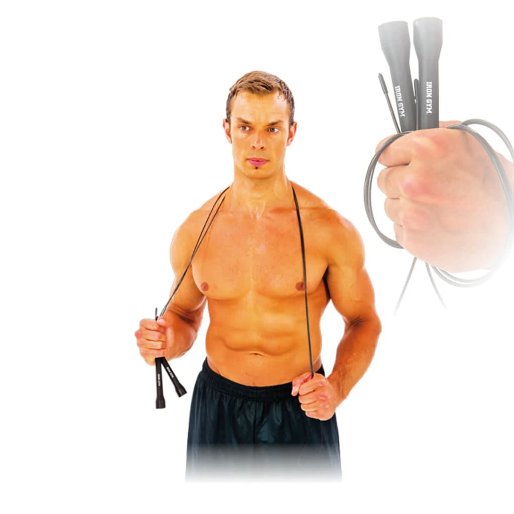Iron Gym Atlama İpi Siyah IRG017