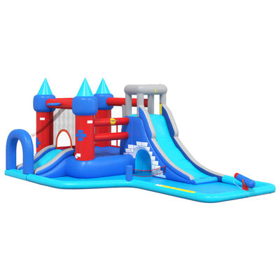 Happy Hop Islak ve Kuru Şişme Oyun Parkı 590x390x225 cm PVC