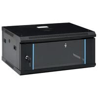 vidaXL 4U Duvar Tipi Rack Kabinet 19" IP20 600x450x285 mm