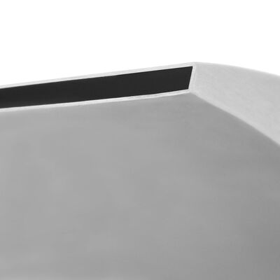 vidaXL Havuz Şelalesi Gümüş Renk 64x30x52 cm Paslanmaz Çelik