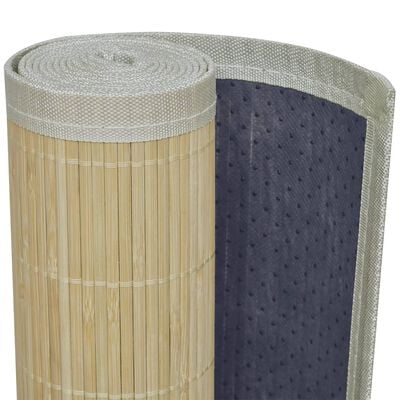 vidaXL Kilim Doğal Renk 100x160 cm Bambu