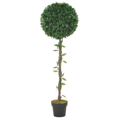 vidaXL Saksıda Yapay Defne Ağacı Yeşil 130 cm