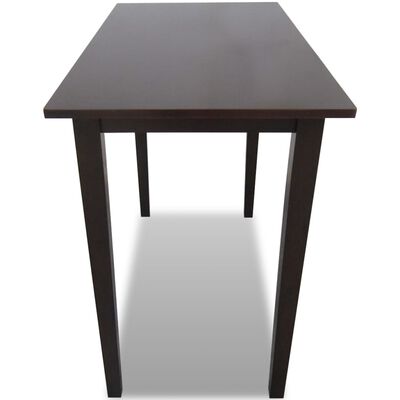 vidaXL Bar Masası Kahverengi Ahşap