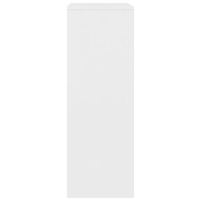 vidaXL 6 Çekmeceli Şifonyer Beyaz 50x34x96 cm Sunta