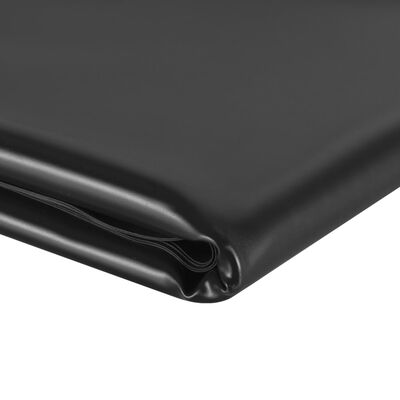 vidaXL Gölet Brandası Siyah 1x6 m PVC 0,5 mm