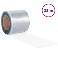vidaXL Şerit Perde Rulo 2 mm x 200 mm PVC 25 m