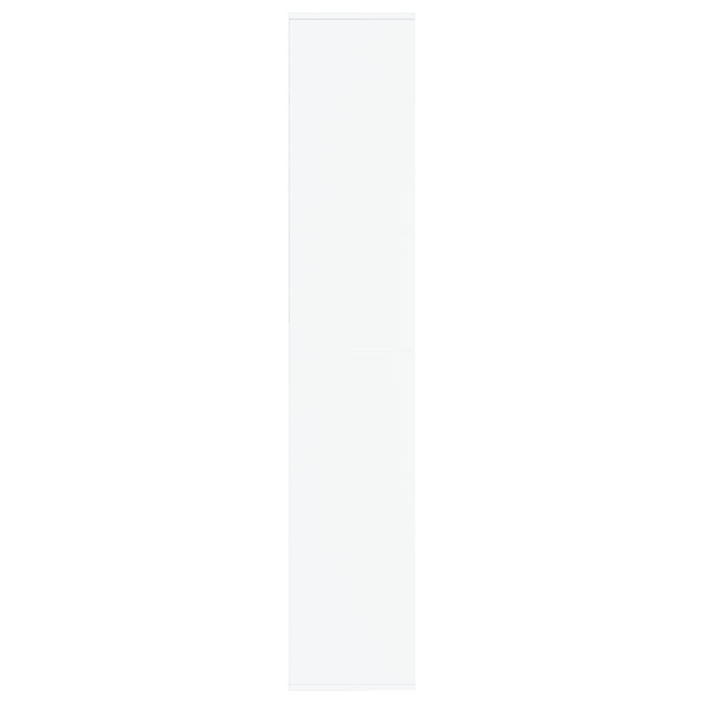 vidaXL Ayakkabılık Beyaz 54x34x183 cm Sunta