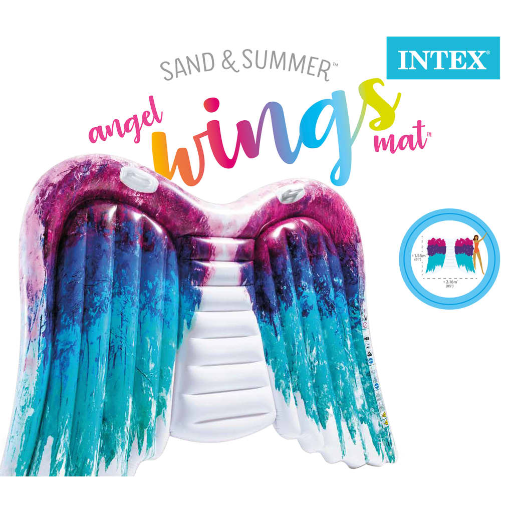 Intex Şişme Havuz Yatağı "Angel Wings Mat" 58786EU