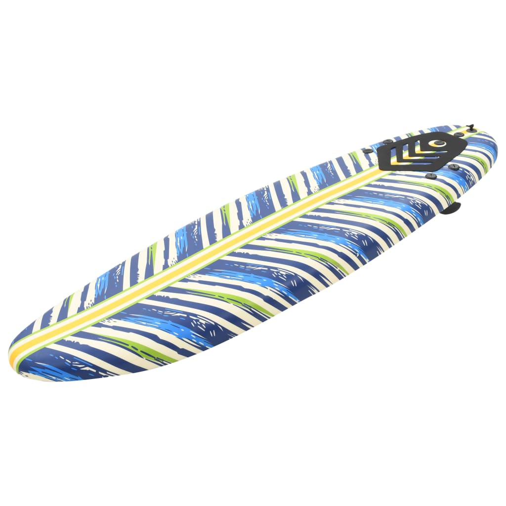 vidaXL Sörf Tahtası 170 cm Yaprak Tasarımlı