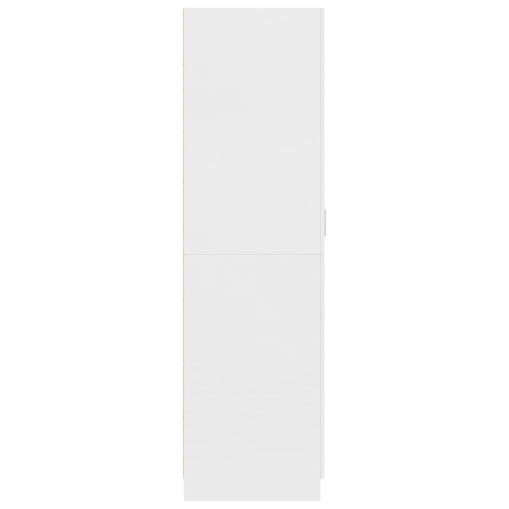 vidaXL Gardırop Beyaz 80x52x180 cm Sunta