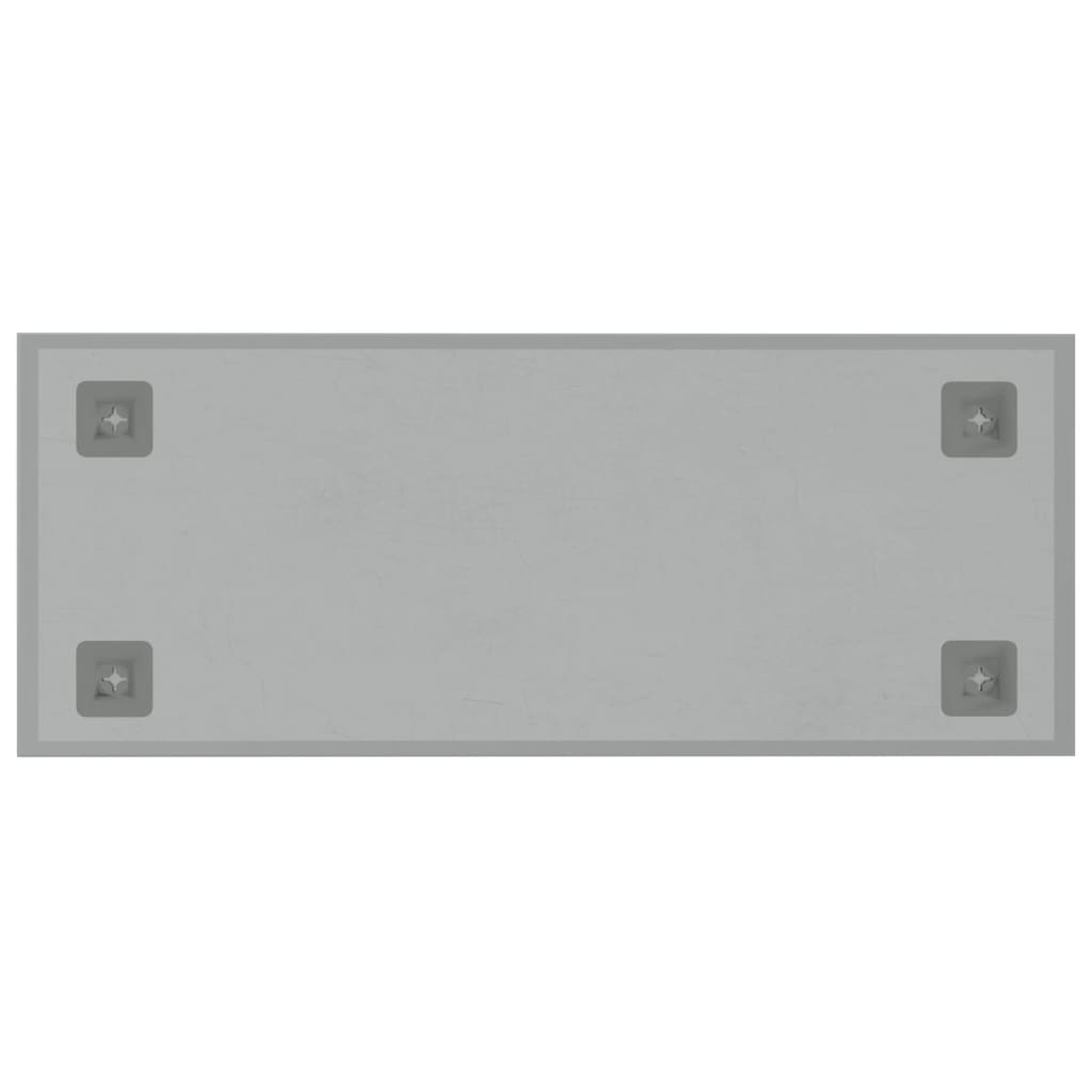 vidaXL Duvara Monte Manyetik Yazı Tahtası Beyaz 50x20 cm Temperli Cam