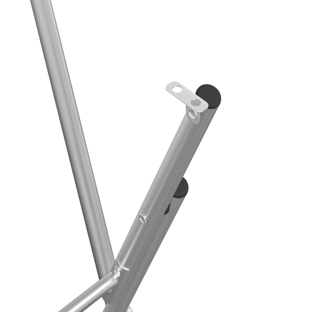 vidaXL Katlanır Masa Ayağı Gümüş Rengi 45x55x112 cm Galvanizli Çelik