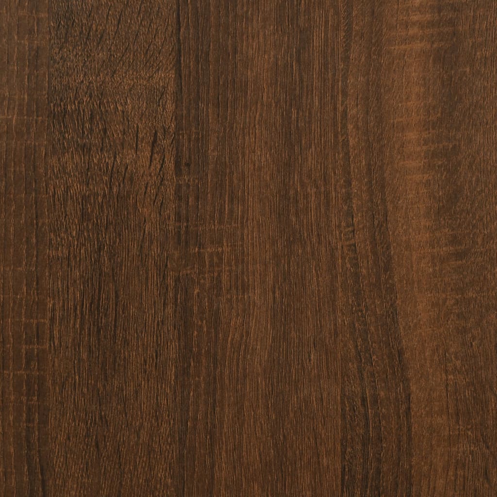 vidaXL Orta Sehpa Kahverengi Meşe Rengi 55x55x36,5 cm Kompozit Ahşap