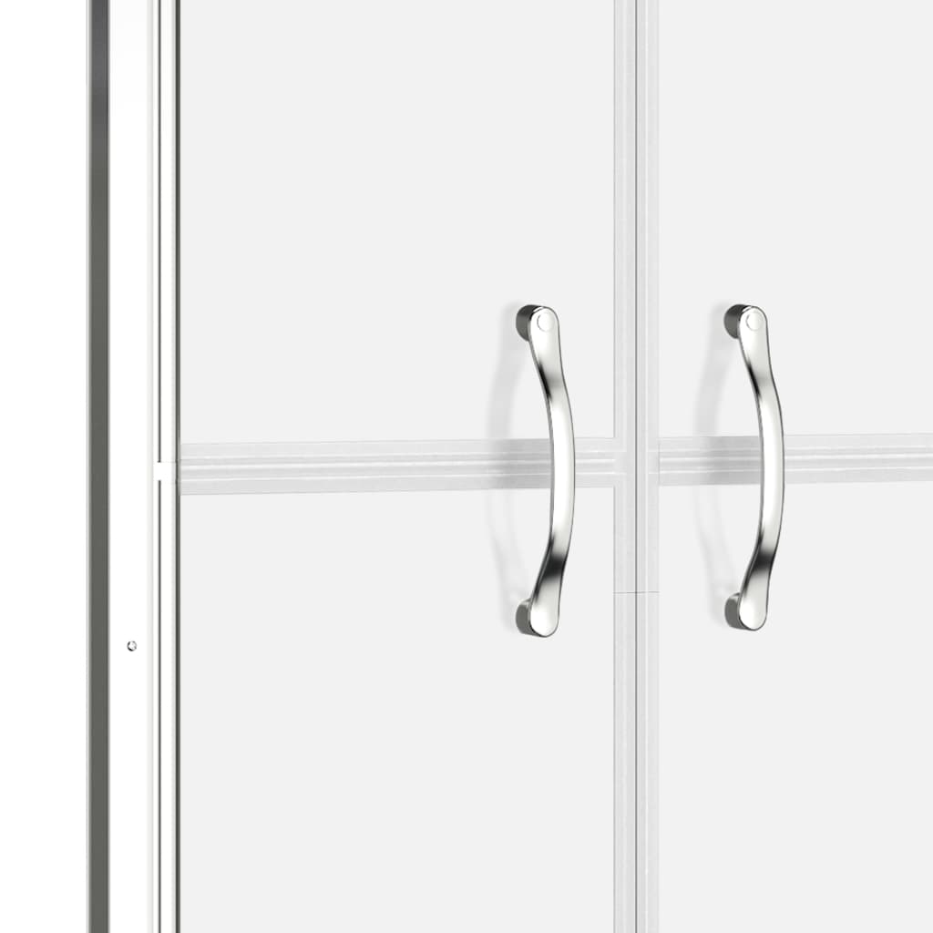 vidaXL Duş Kapısı Yarısı Buzlu 71x190 cm Temperli Cam
