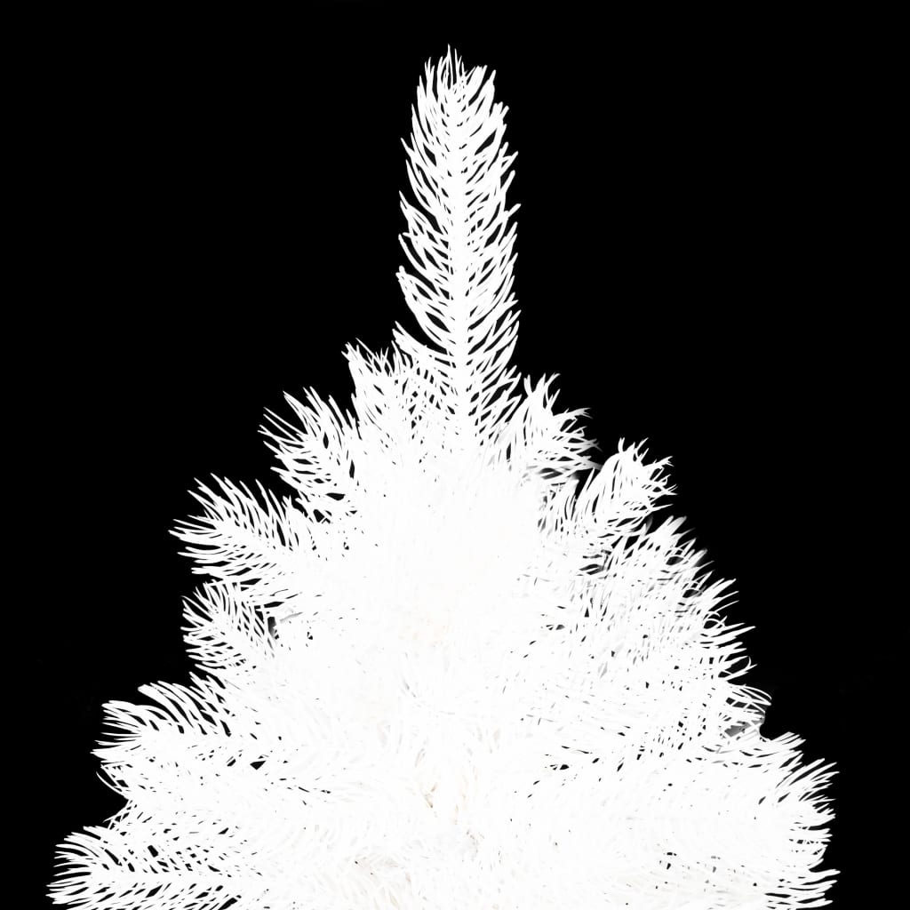 vidaXL Yapay Yılbaşı Ağacı Beyaz 120 cm Gerçekçi İğne Yapraklı