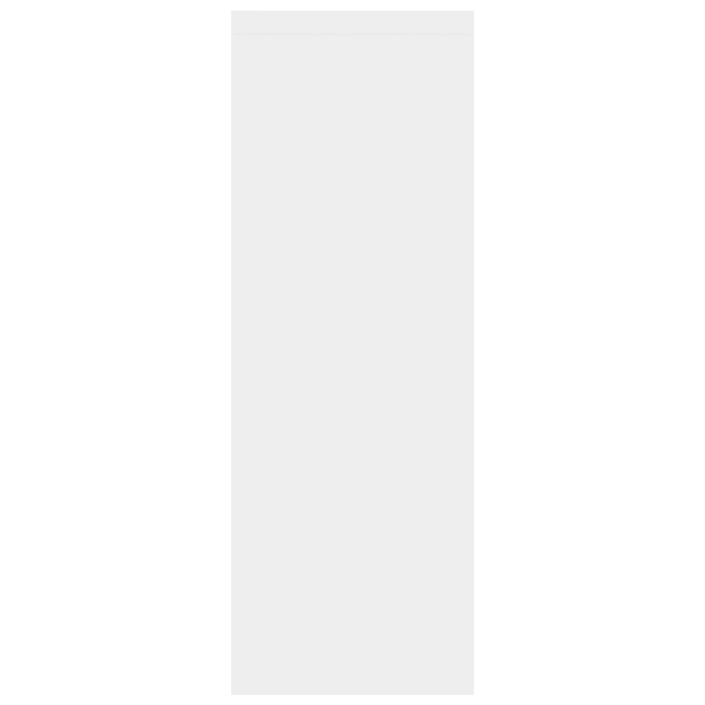 vidaXL Duvar Rafı Beyaz 45,1x16x45,1 cm Sunta