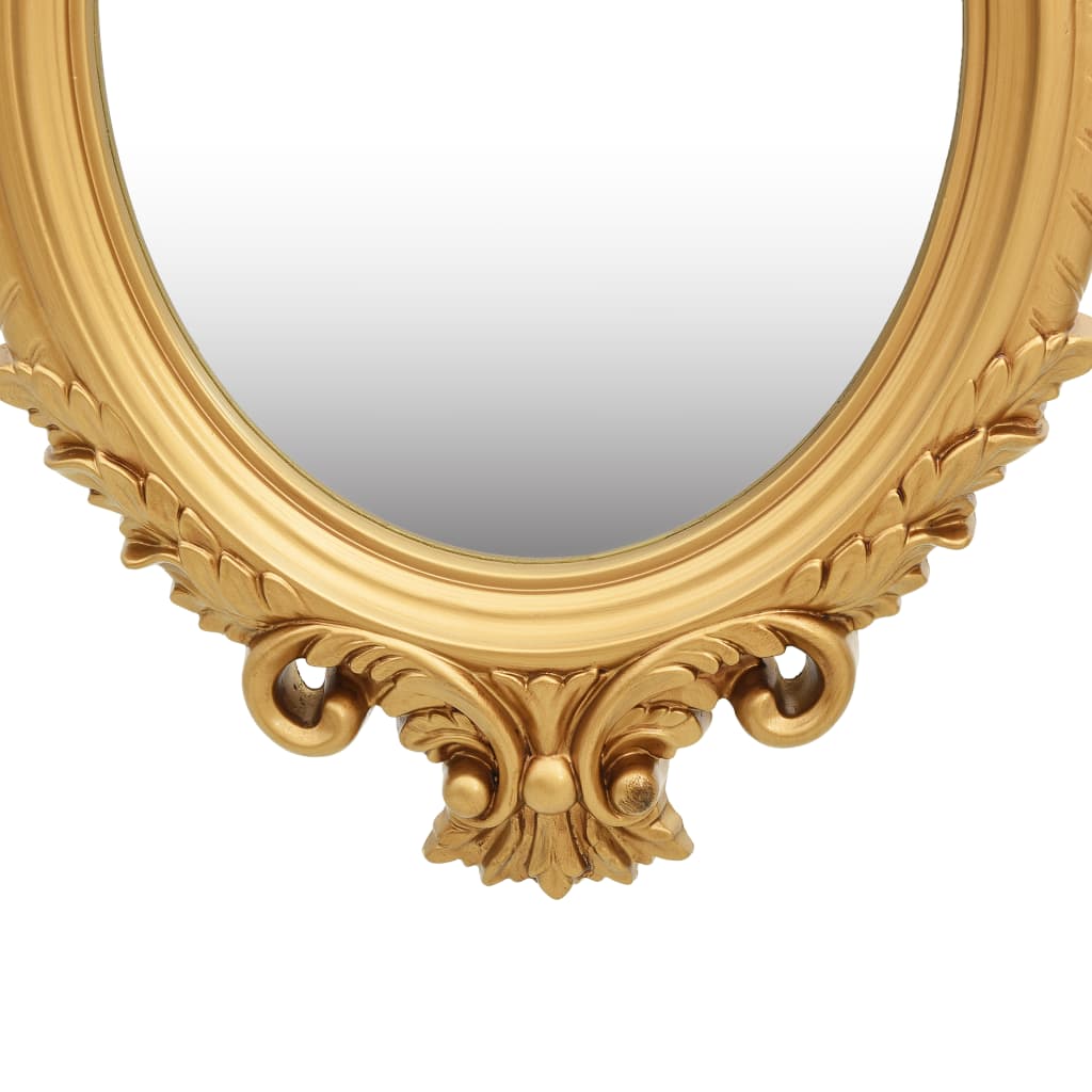 vidaXL Duvar Aynası Altın Sarısı 56x76 cm Barok Stil