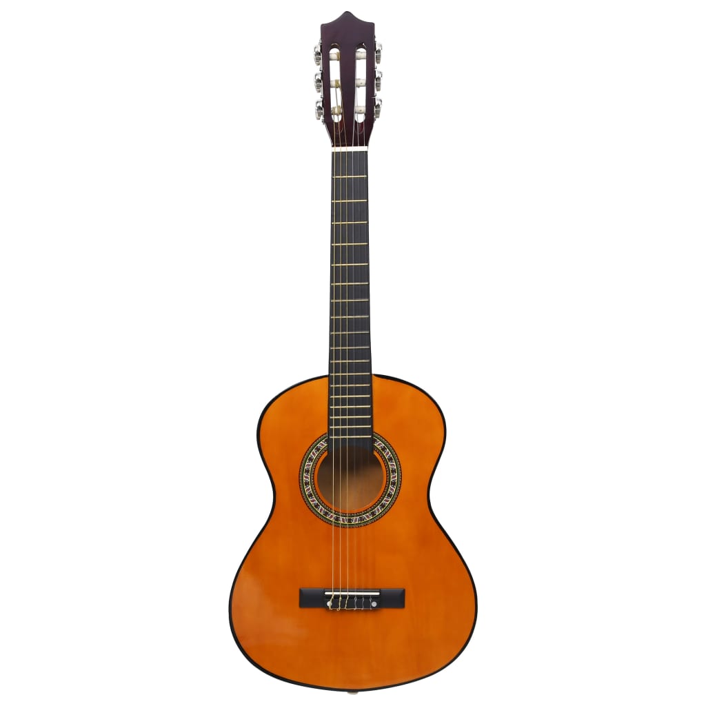 vidaXL 8 Parça Klasik Gitar Çocuk Başlangıç Seti 1/2 87,5 cm