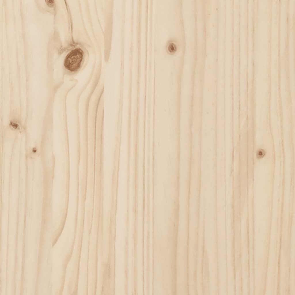 vidaXL Saksılı Bank 184,5x39,5x56,5 cm Masif Çam Ağacı