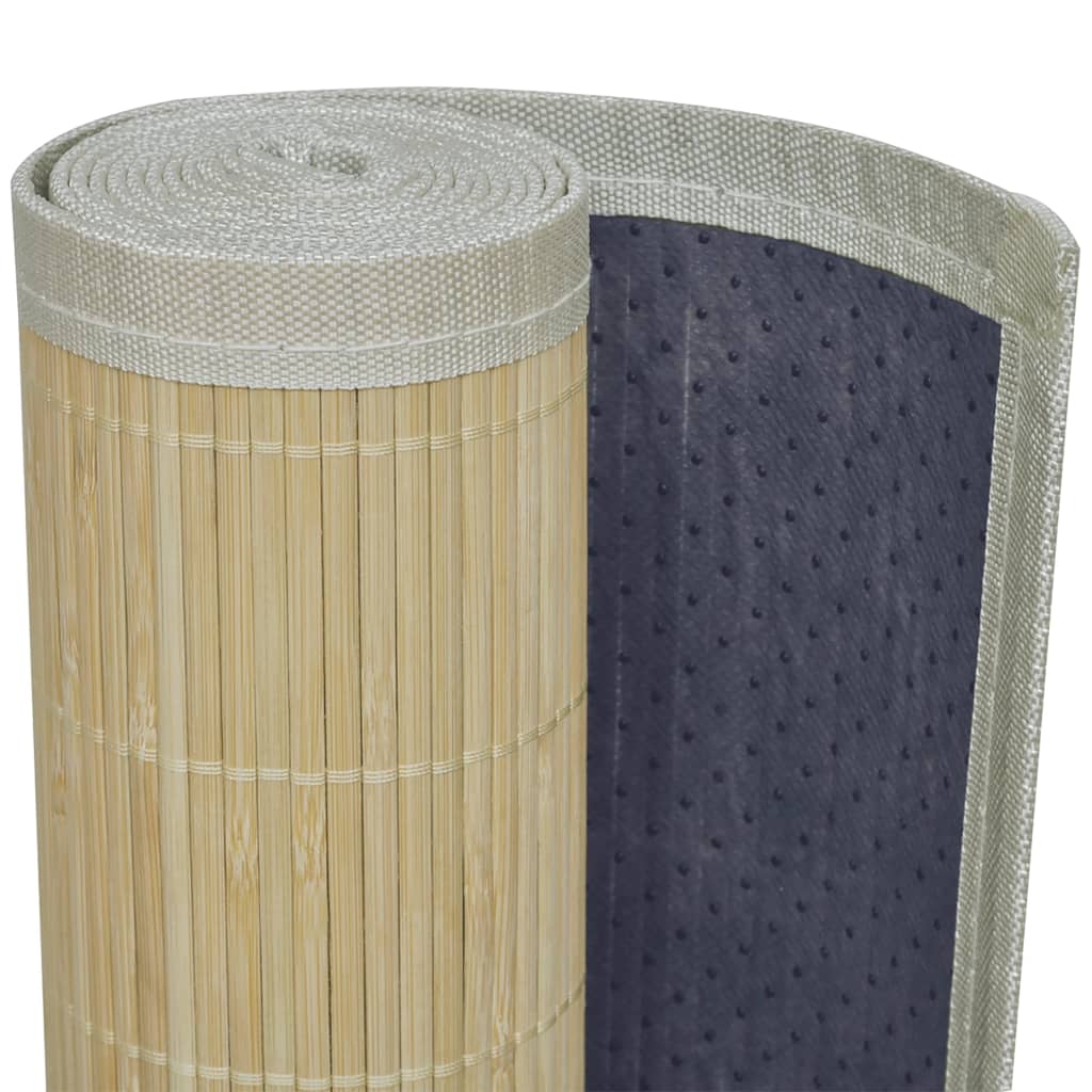 vidaXL Kilim Doğal Renk 100x160 cm Bambu