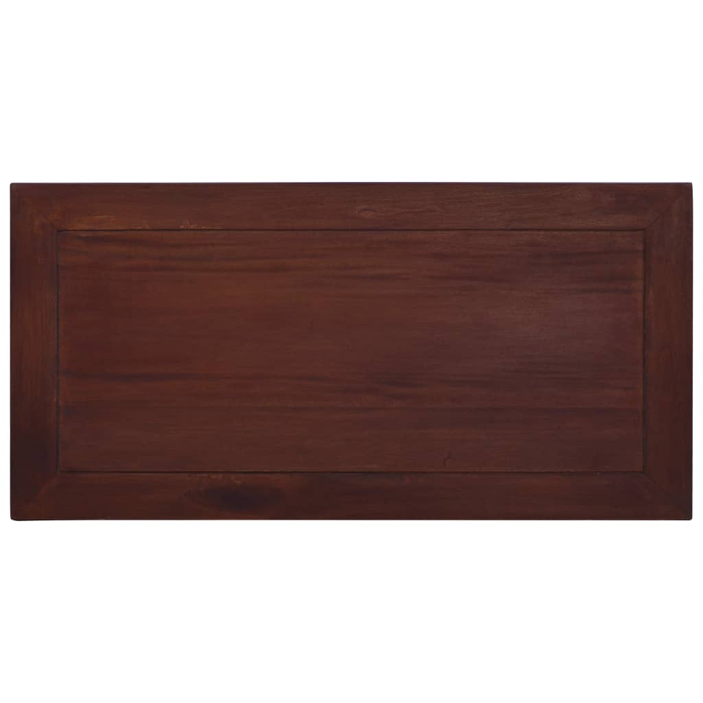 vidaXL Orta Sehpa Klasik Kahverengi 100x50x30 cm Masif Maun Ağacı