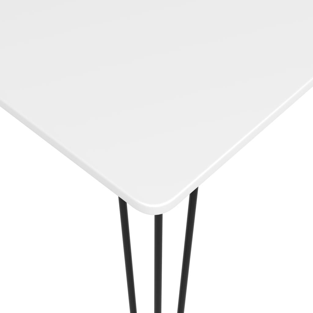vidaXL Bar Masası Beyaz 120x60x105 cm