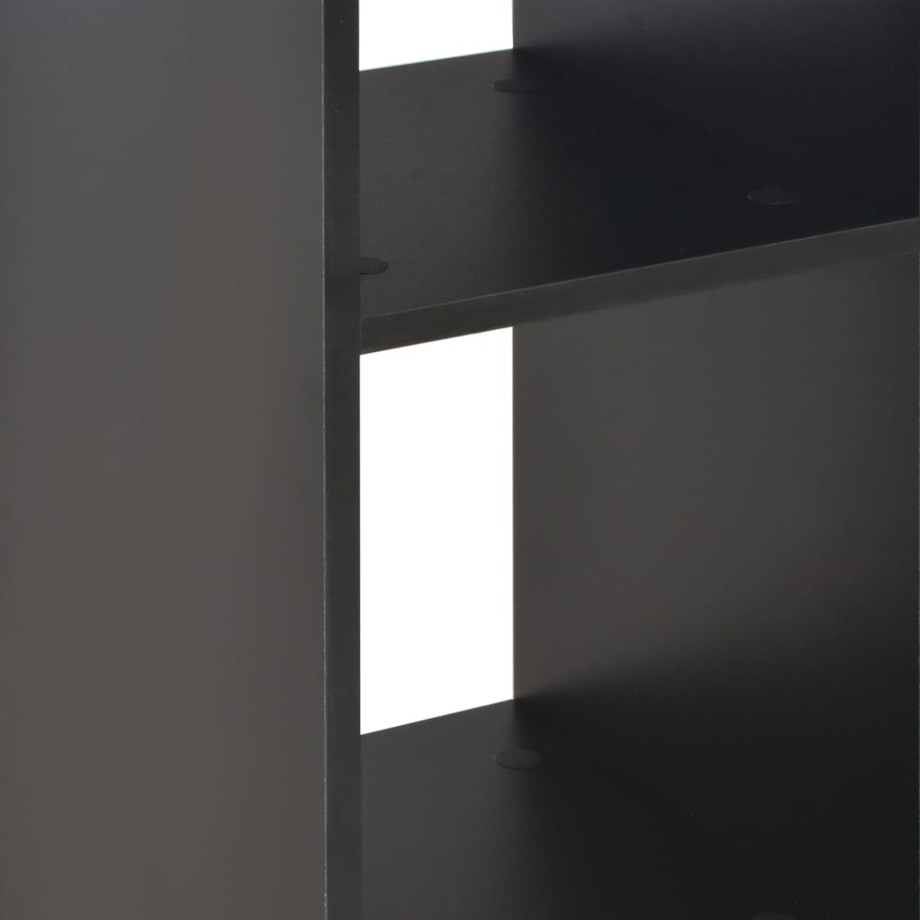 vidaXL Bar Masası Siyah 60x60x110 cm